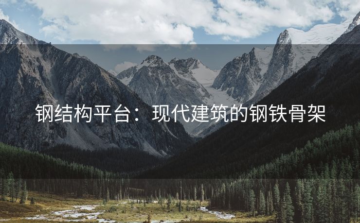 钢结构平台：现代建筑的钢铁骨架