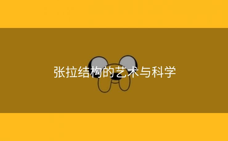 张拉结构的艺术与科学