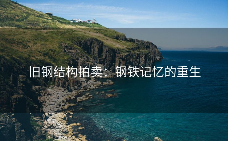 旧钢结构拍卖：钢铁记忆的重生