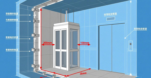 电梯井道尺寸标准_电梯井尺寸是多少_电梯钢结构井道