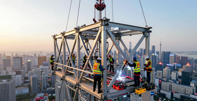 计算机控制整体顶升与提升技术_大型钢结构滑移安装施工技术_大型钢结构滑移安装施工技术