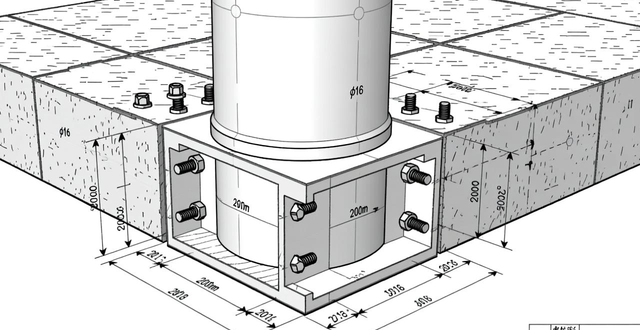 钢柱柱脚形式分类_埋入式柱脚受力特点_钢结构计算公式