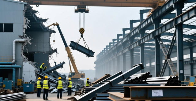 青岛钢结构_活动板房回收_青岛钢结构厂房拆除回收